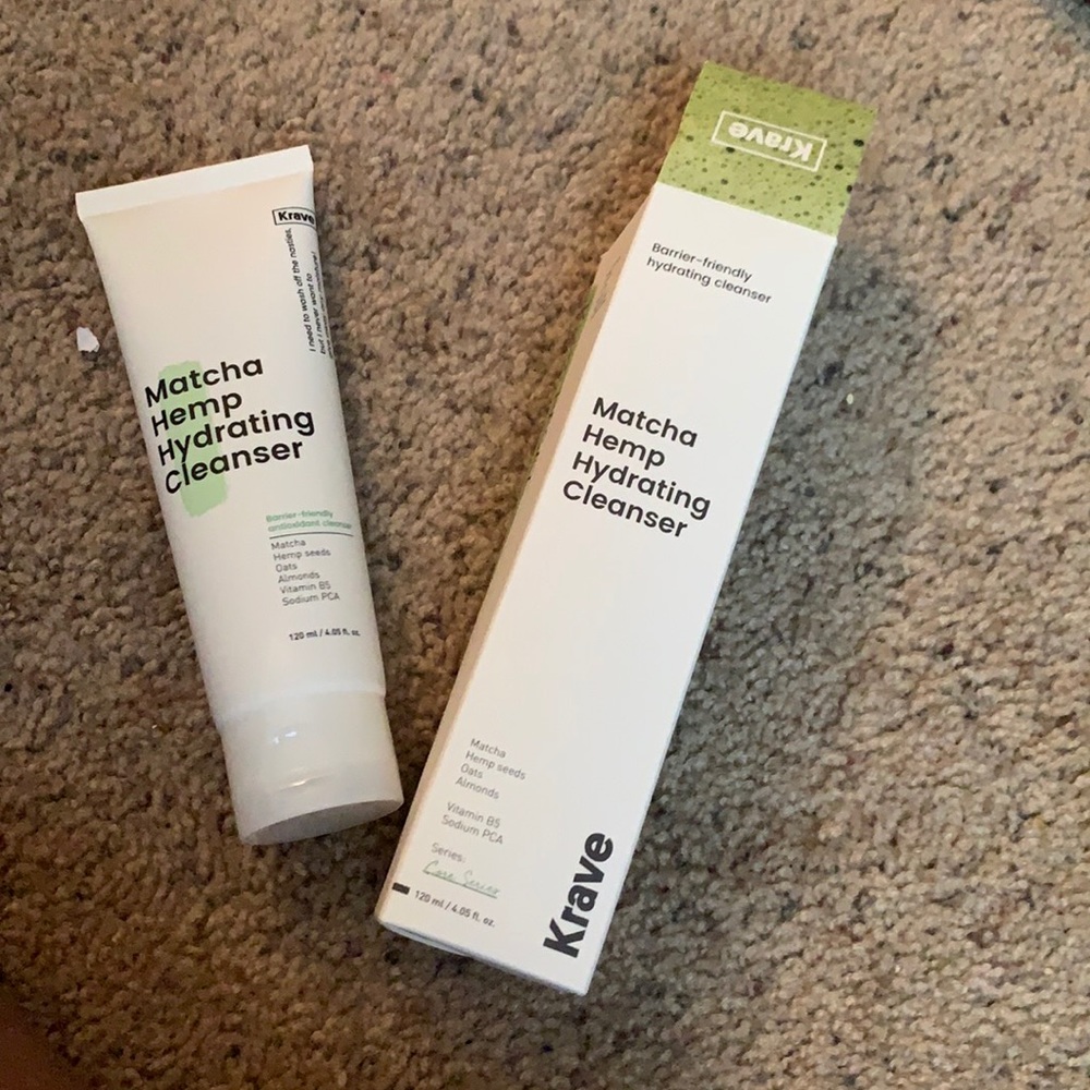 Krave Beauty Matcha Hemp Hydrating Cleanser